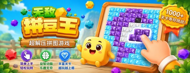无敌拼豆王宣传图