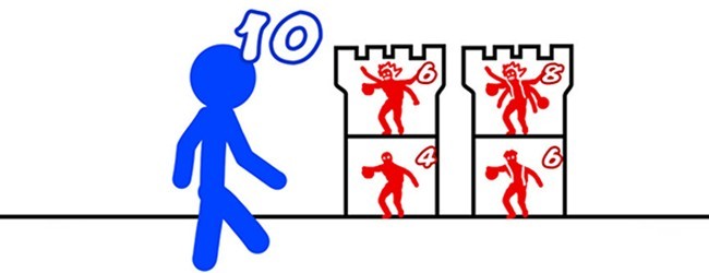 火柴人爬塔100楼宣传图