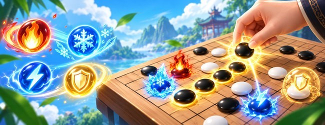 多技能五子棋宣传图