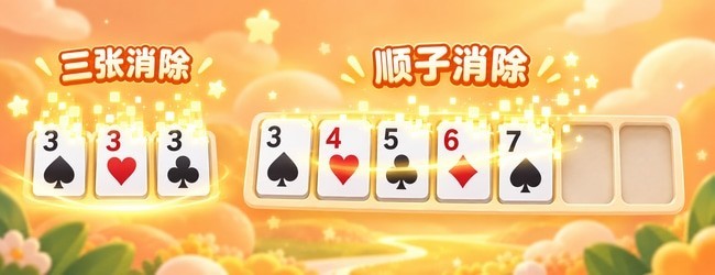 收集牌型小小消宣传图