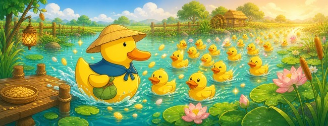 格翁的鸭宣传图
