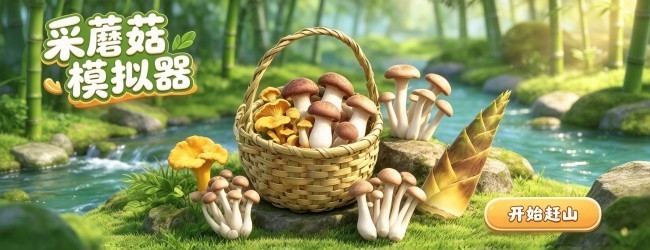 采蘑菇模拟器宣传图
