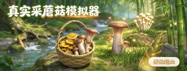 真实采蘑菇模拟器宣传图