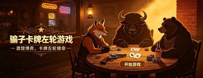 骗子卡牌左轮游戏宣传图