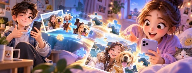 拼了个拼秘密拼图宣传图