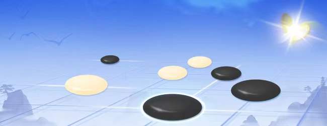 五子棋对战宣传图