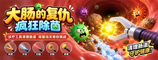 大肠的复仇-疯狂除菌宣传图