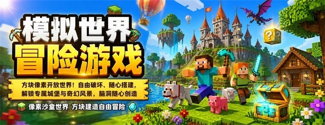 模拟世界冒险游戏宣传图