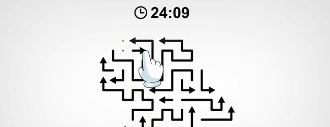 跑了个箭头宣传图