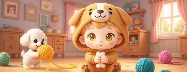 毛线织织织宣传图