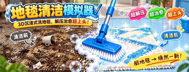 地毯清洁模拟器宣传图