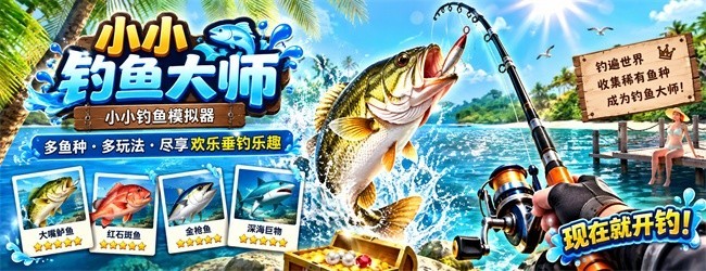 小小钓鱼大师宣传图