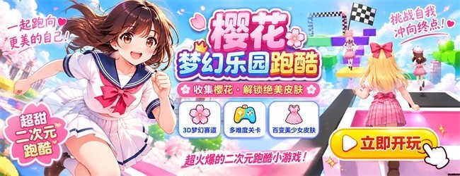 樱花梦幻乐园跑酷宣传图