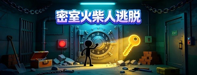 密室火柴人逃脱宣传图