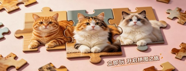 拼了个猫咪宣传图