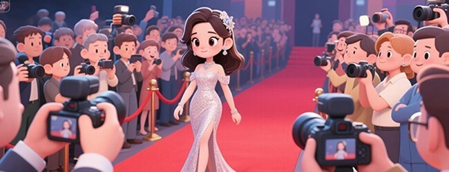 顶流女明星宣传图