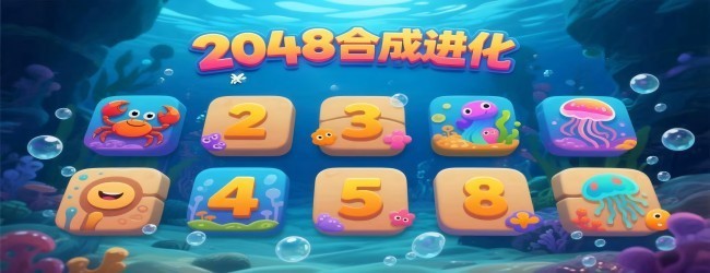 2048合成进化宣传图