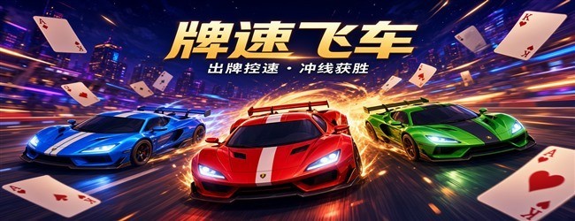 牌速飞车宣传图