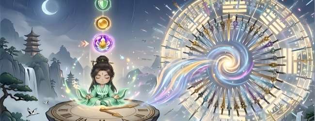 道友留步请修仙宣传图