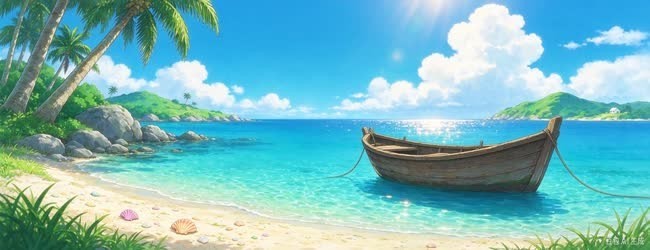 海岛牧渔记宣传图