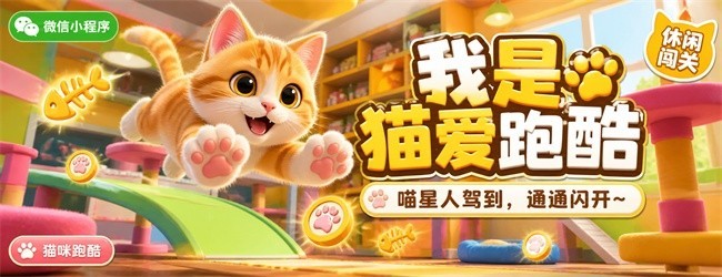 我是猫爱跑酷宣传图