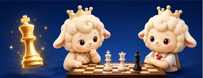 苏羊国际象棋对战宣传图