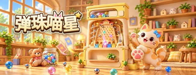 弹珠喵星宣传图