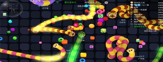 贪吃蛇进化作战小游戏宣传图