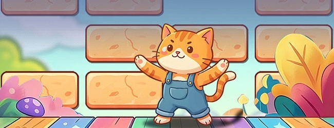 猫咪搬砖宣传图