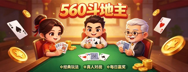 560斗地主宣传图