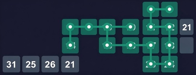一笔连完数字宣传图