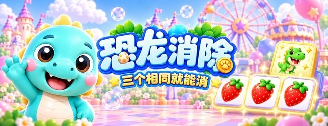 恐龙消除宣传图