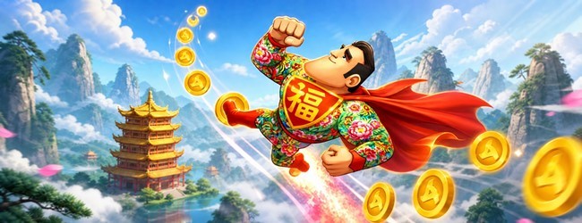 英雄向上冲宣传图