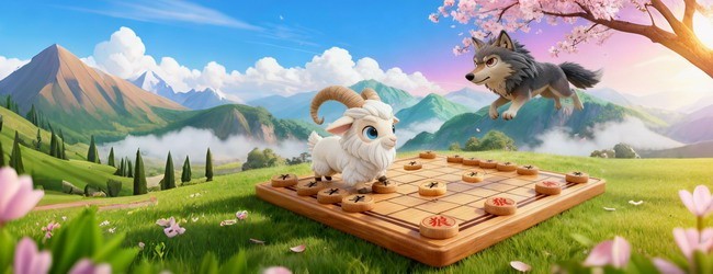 狼吃羊大作战宣传图