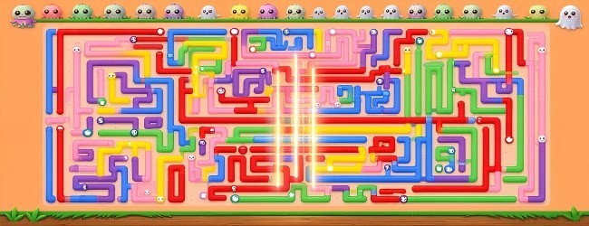 箭头线条消除宣传图