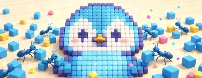 蚂蚁消消砖宣传图
