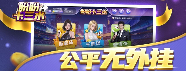 盼盼十三水宣传图