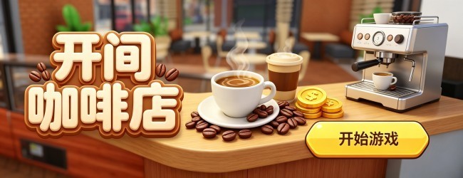 开间咖啡店宣传图