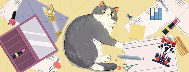捣乱的猫和聪明的我宣传图