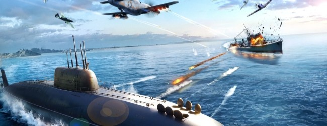 潜艇战争宣传图