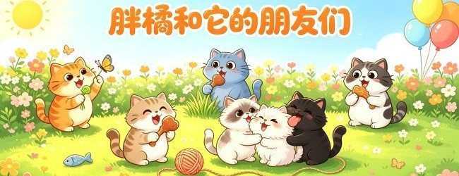 疯狂的胖橘宣传图