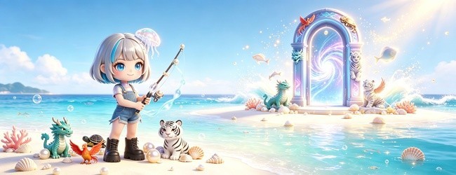 小白的时空海钓宣传图