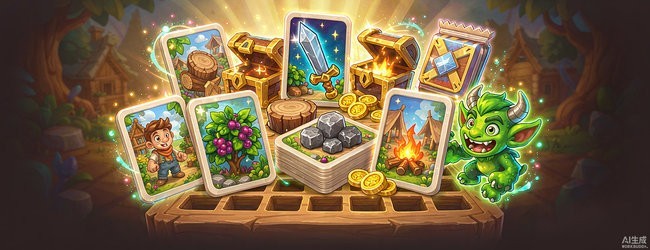 堆叠的大陆世界宣传图
