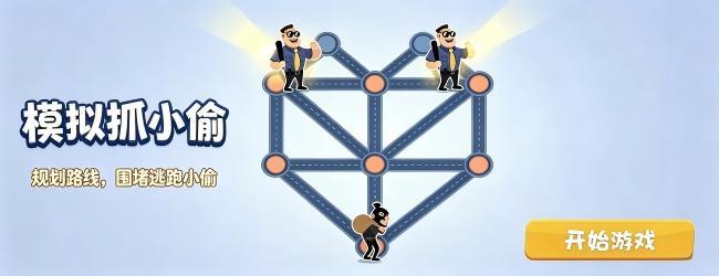 模拟抓小偷宣传图