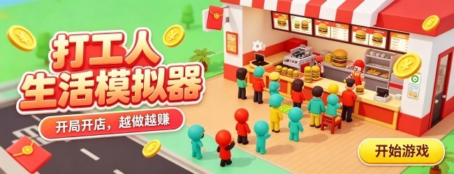 打工人生活模拟器宣传图