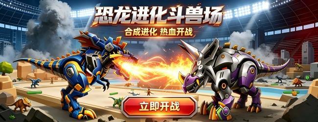 恐龙进化斗兽场宣传图