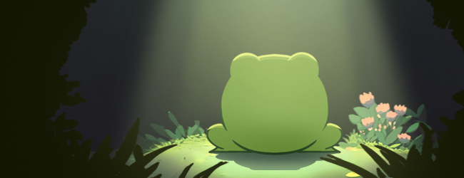 一只井底的蛙想去看海宣传图