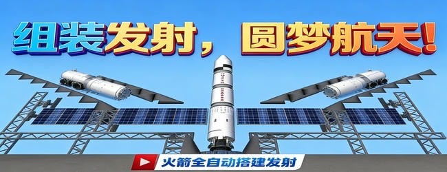 火箭发射最强模拟宣传图