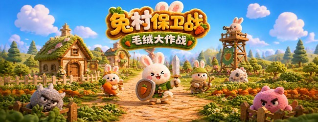 毛绒大作战宣传图