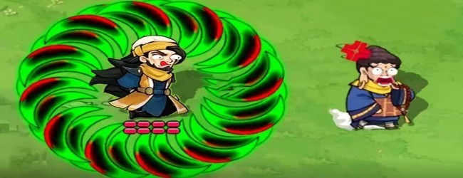 旋转刀割草游戏宣传图